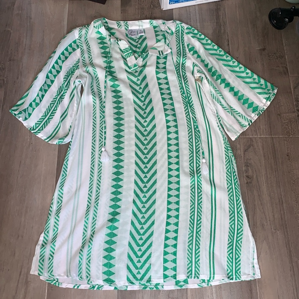 Goa Beachwear by Japna Short Sleeve Cover up.